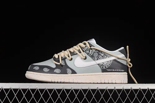 All Categories Nk SB Dunk Series Nk SB Dunk Low Low-top sneakers Pure original version Nk Dunk Low "Retro" Vibe style distressed Deconstructed shoelaces Smoke gray SB low-top sports and leisure sneakers DD1503-109